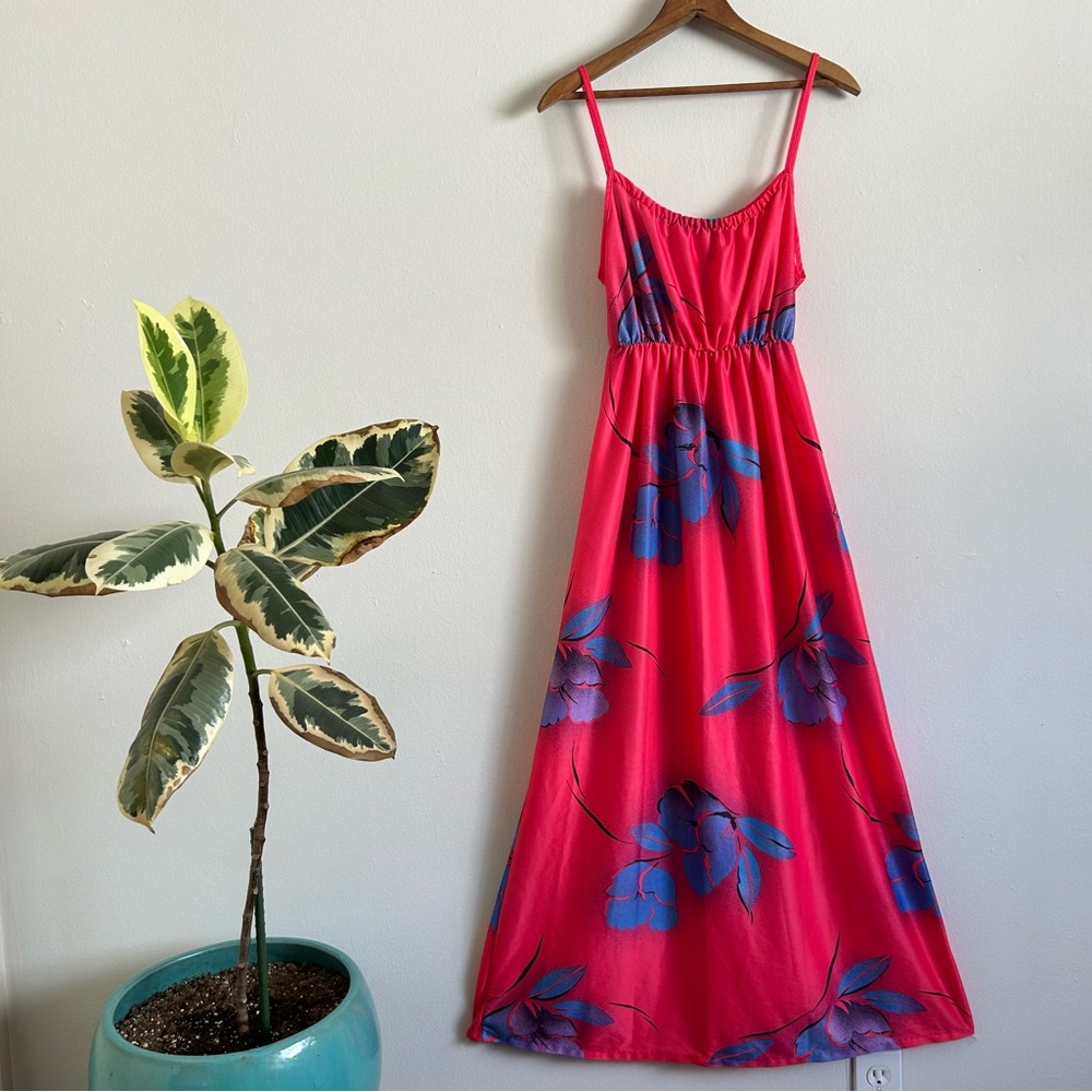 Vintage Sears Hawaiian Beach Dress - Picture 2 of 7